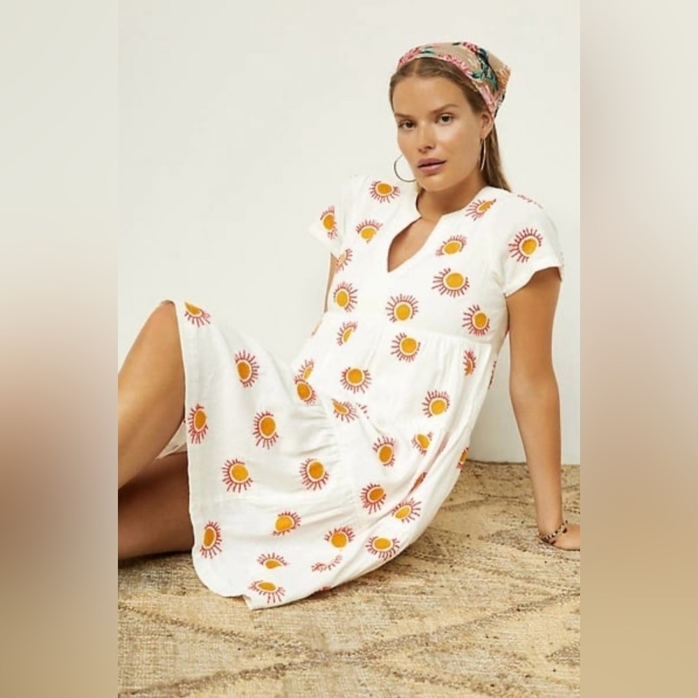 Anthropologie Maeve Sun Dress XS